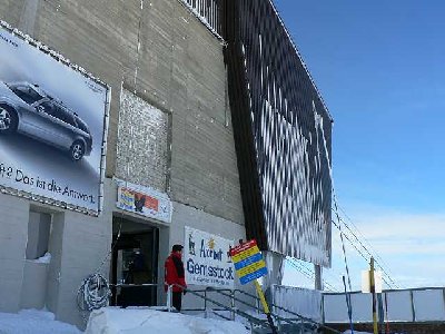 Bergstation im nichts