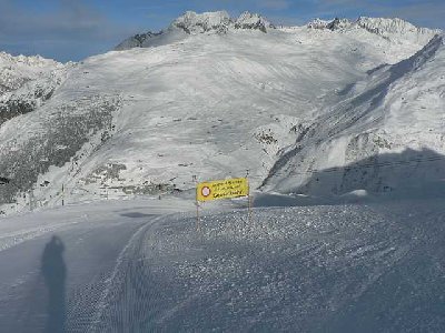 Hier leider den halben Tag lang schluss.