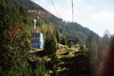 Blick auf Mittelstation