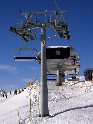 Sesselbahn Mulinatsch, 16. Dezember 2006