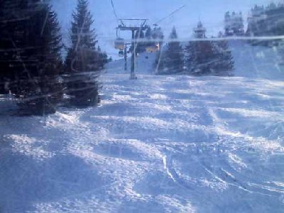 Fahrt mit der Gondelbahn, 2. Sektion