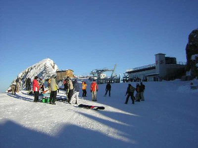 Auch am Bergstation GB3 nichts los. Und das am samstagmorgen