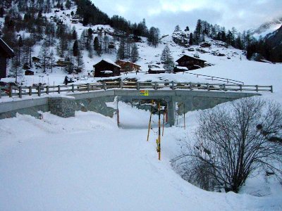 Last but not Least: Neue Pistenunterfuehrung auf Furri