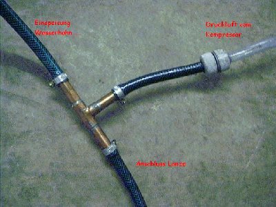 Einspeise &amp;quot; T &amp;quot;