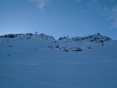 Closed chairlift Furtschellas