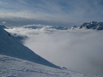 Fog from Furtschellas