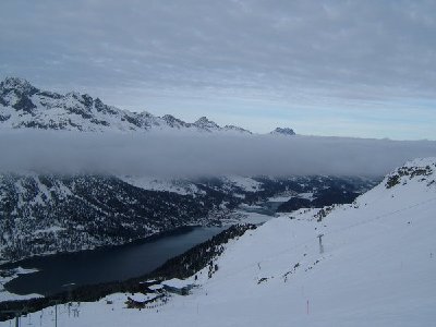 Valley wiew in the afternoon