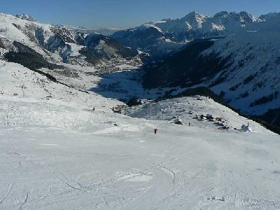 Piste Richtung Milez