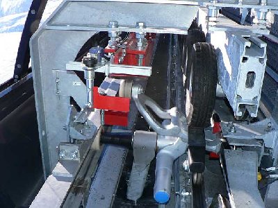 Lichtraumprofilüberwachung für Klemme