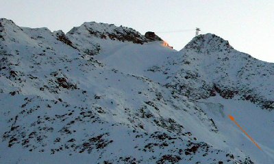 Gemsstock, 22.12.2006, 16.30 Uhr