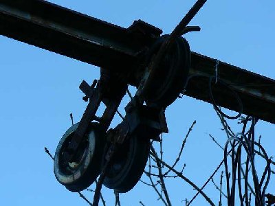 Rollen ohne Bordscheibe. Gabs auch nicht lange.