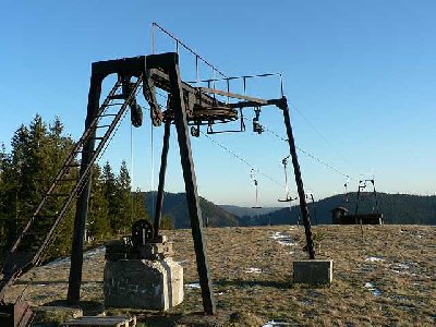 Winkel kaum erkennbar darum auch keine Spurrollen.