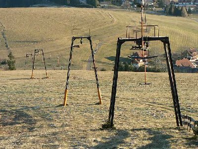 Von Oben. Relativ Flacher Hang