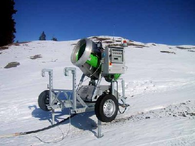 In Danusa herrscht bei den Schneekanonen Sufag.
