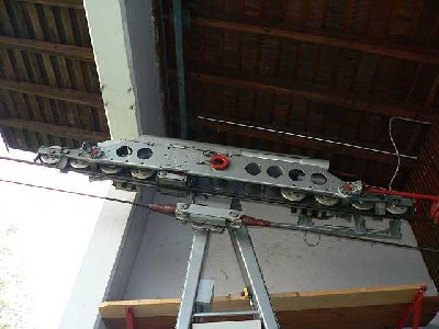 Ehem. Küpfer Laufwerk wurden bis auf 2 alle Getauscht.