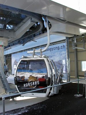 Neue Bergstation auf Hohsaas