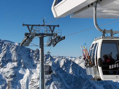 Neue Bergstation auf Hohsaas