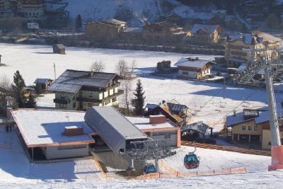 Talstation der neuen 8-EUB Hochbrandbahn (Großarltal)