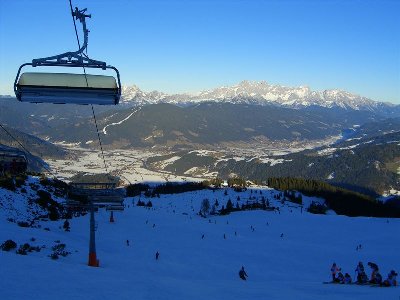 Zurück in Flachau bei den Massen