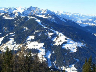 Hinunter nach Wagrain und hinauf auf den Grafenberg