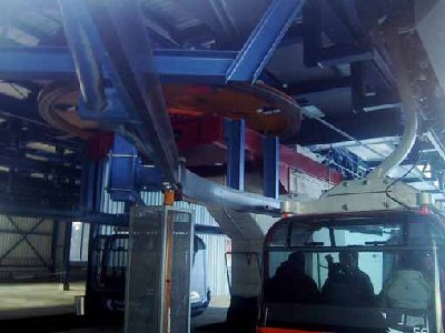 Mittelstation Blachtaboda, hier befinden sich auch die Antriebe der 1. und 2.Sektion.