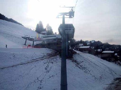 Mittelstation Cavadura von unten.