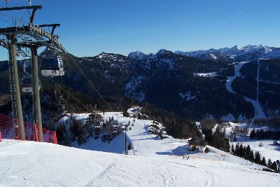 oberer Teil der Abfahrt bei 8er-EUB Zauchensee-Roßkopf