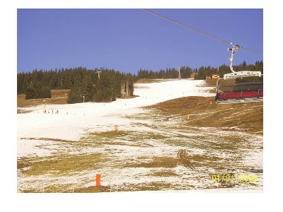 Piste runter vom Kohlmais