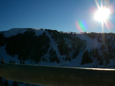 DSB Cherz im Gegenlicht