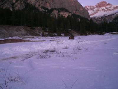 ...bevor es sehr flach wird...Dieser Teil war offiziel gesperrt jedoch sehr gut zu fahren...