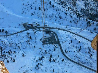 Steile Trasse der PB