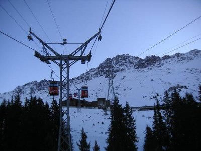 Mittelstation PB Rothorn, Endstation Gondelbahn