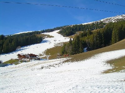 Schneeband am Spieleck
