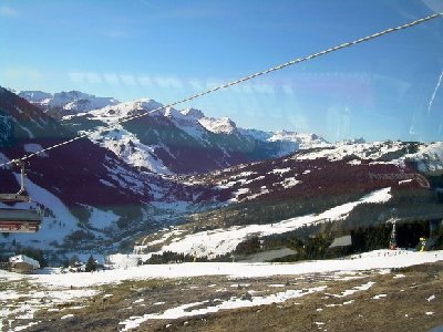 Blick Richtung Hinterglemm