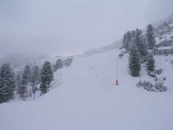 Leere Pisten, was will man mehr?