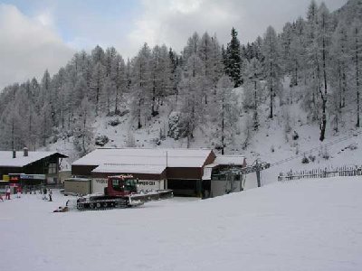 Talstation der Sennjochbahn