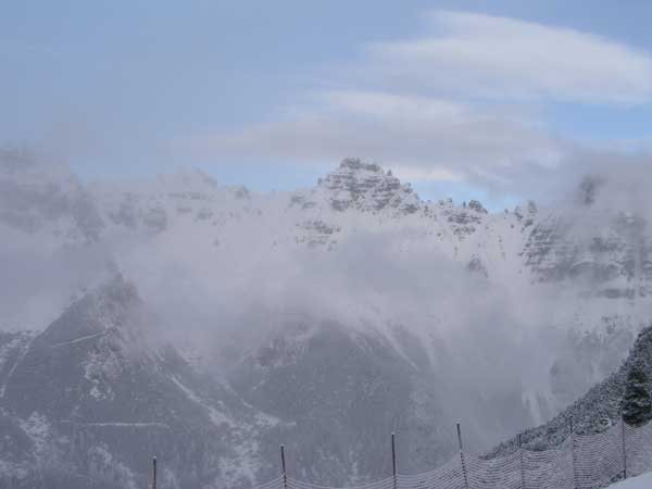 Und es kam sogar der blaue Himmel über dem Lizum raus, nur nicht in der Schlick