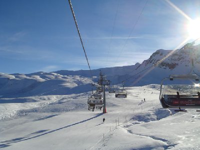 Fahrt auf der 4KSB Erzegg