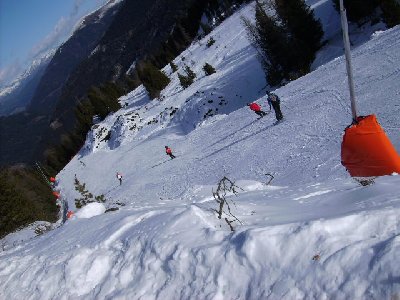 Neue Abfahrt von der Zirbenwaldbahn