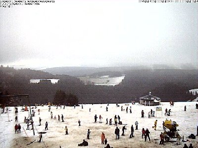 heute morgen schön voll bei schon schlechten bedingungen...