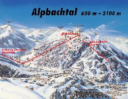 Panorama Alpbach mit Projekten