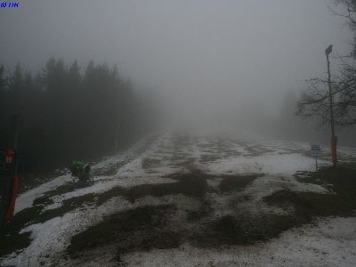 gefleckte Piste - könnte die neue Milka werbung sein ;-)