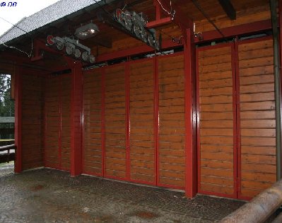 geschlossene Talstation Bühlertal Doppelschlepplift