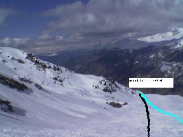 ungefähre Lage der Eub beide neue Pisten