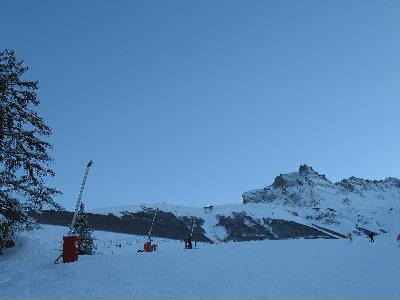 Blaue Piste inkl. Beschneiung