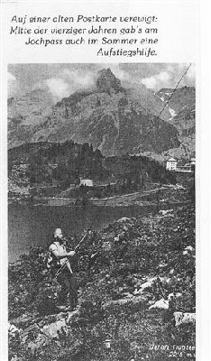 Gehlift am Trübsee; Quelle vermutlich eine Ausgabe von &amp;quot;Motor im Schnee&amp;quot; 1994