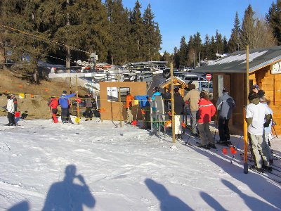 Der Schlepplift La Matze hat einen neuen Antrieb bekommen. Ein Investition in die Zukunft *lol*