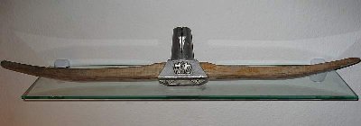 Holzbügel des ursprünglichen Liftes