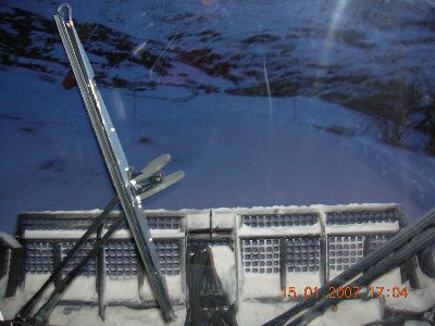 So, berguff gehts....was man schiebt sieht man nur durch die Löcher.