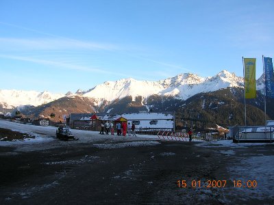 Blick über die Hexenalm Richtung Fendels....